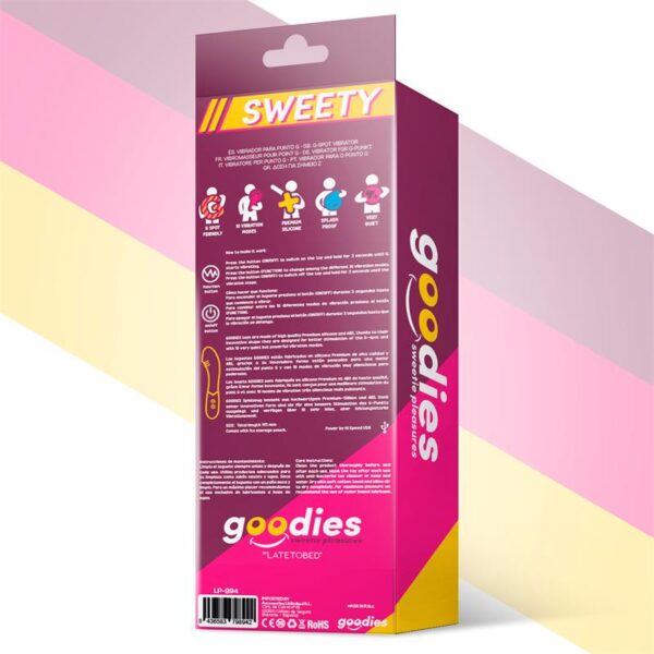 Sweety Vibrador Punto G Usb Silicona Fuchsia - Imagen 3