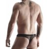 Tanga Rejilla Negro M - Imagen 3