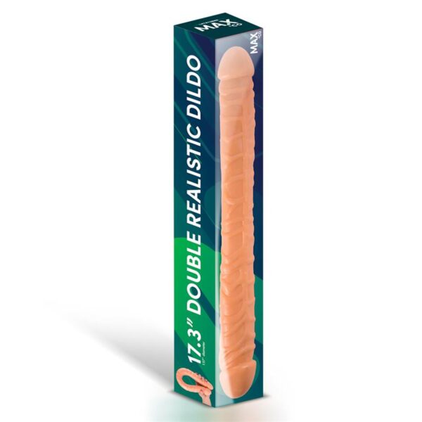 Trent Dildo Doble Realista Natural 17.3 – 44 Cm - Imagen 2
