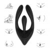 Trimer Estimulador 3 Motores Flexible Usb Silicona - Imagen 2