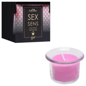 Vela DE Masaje Perfumada Love