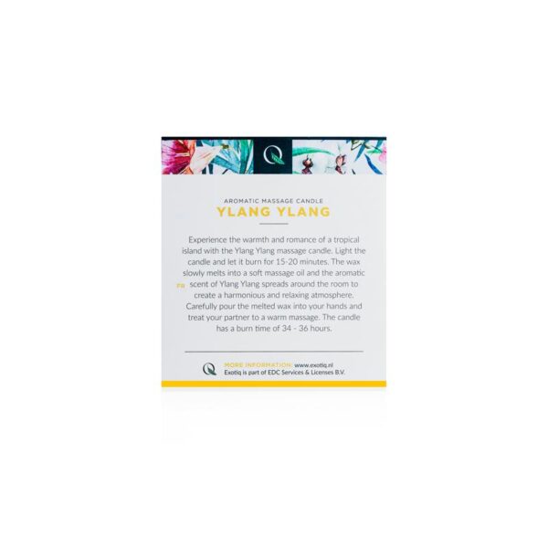 Vela Exótica DE Masaje Ylang Ylang  200g - Imagen 6