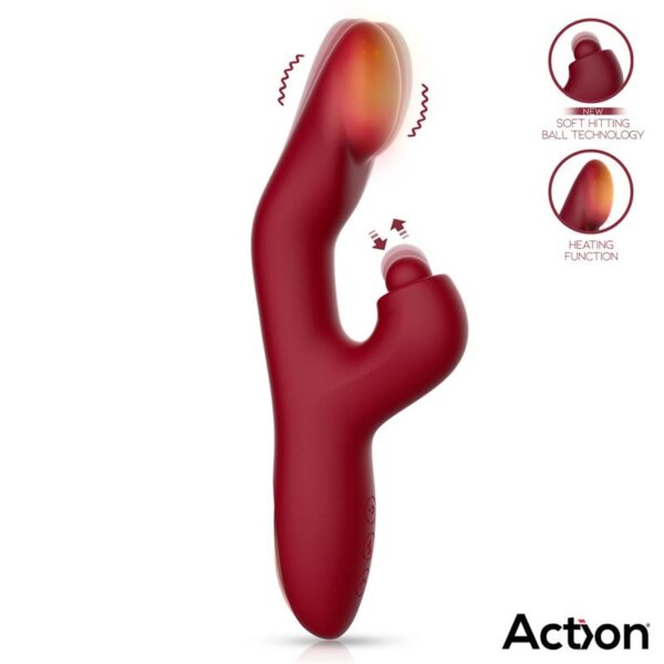 Velter Soft Clit Hitting Ball Con Vibración Y Efecto Calor - Imagen 6