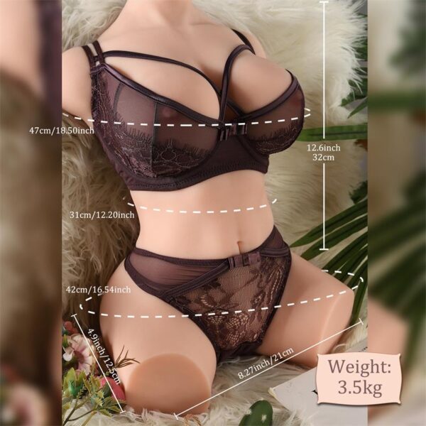 Vera Torso Masturbador Realista - Imagen 8