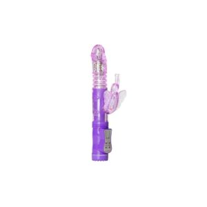 Vibrador Con Mariposa – Púrpura