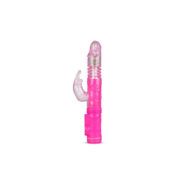 Vibrador Percutador Y Bolas Rotadoras Rosa - Imagen 2