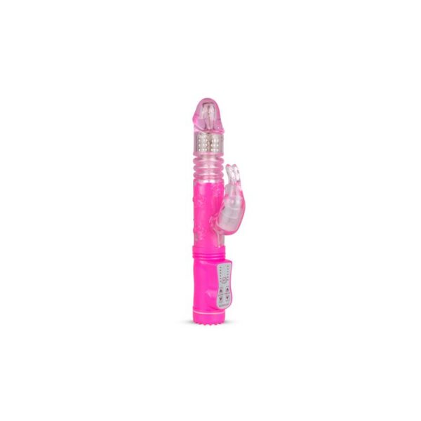 Vibrador Percutador Y Bolas Rotadoras Rosa