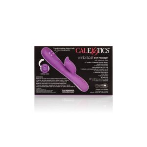 Vibrador Embrace Swirl Massager Usb Morado