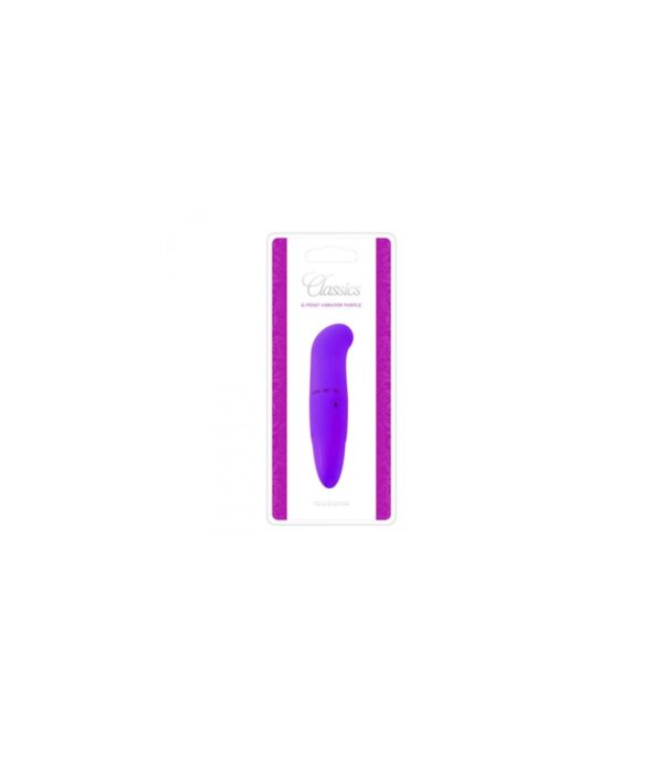 Vibrador Mini Punto G Morado 1 Velocidad