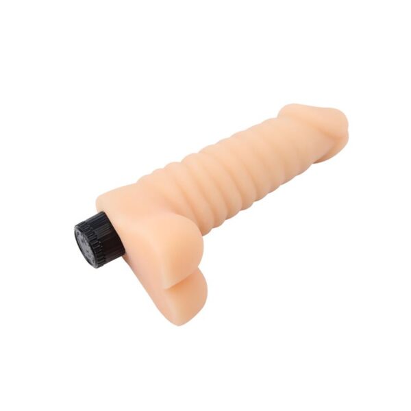 Vibrador No.02 T-skin 7.5 Natural - Imagen 3