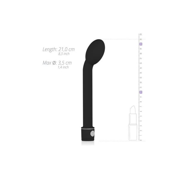 Vibrador Punto-g Negro - Imagen 6