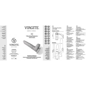Vibrador Realístico R6″ 24.5cm C/ Control Remoto”