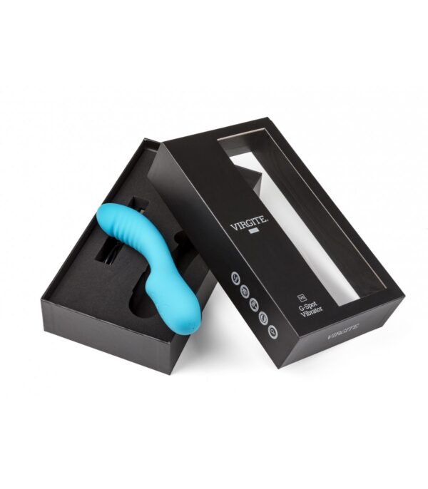Vibrador Recargable V5 Azul - Imagen 5