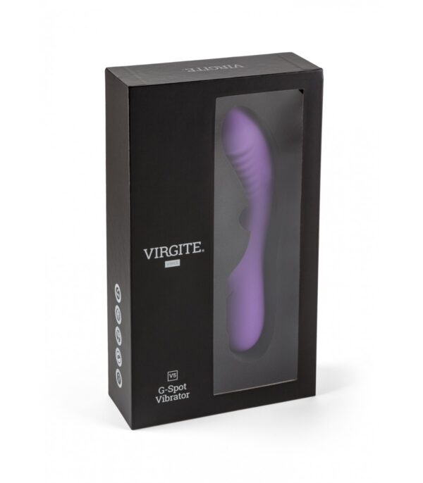 Vibrador Recargable V5 Morado - Imagen 3