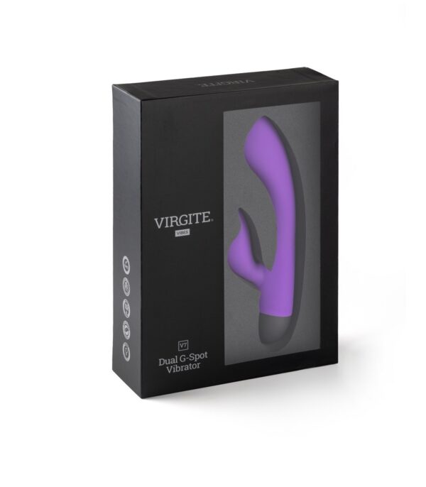 Vibrador Recargable V7 Morado - Imagen 2