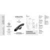 Vibrador Recargable V7 Morado - Imagen 4