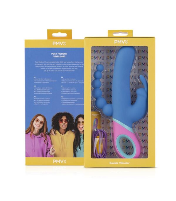 Vibrador Rotador Vice Triple Estimulación Recargable - Imagen 3