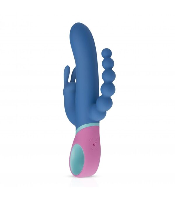 Vibrador Rotador Vice Triple Estimulación Recargable - Imagen 6
