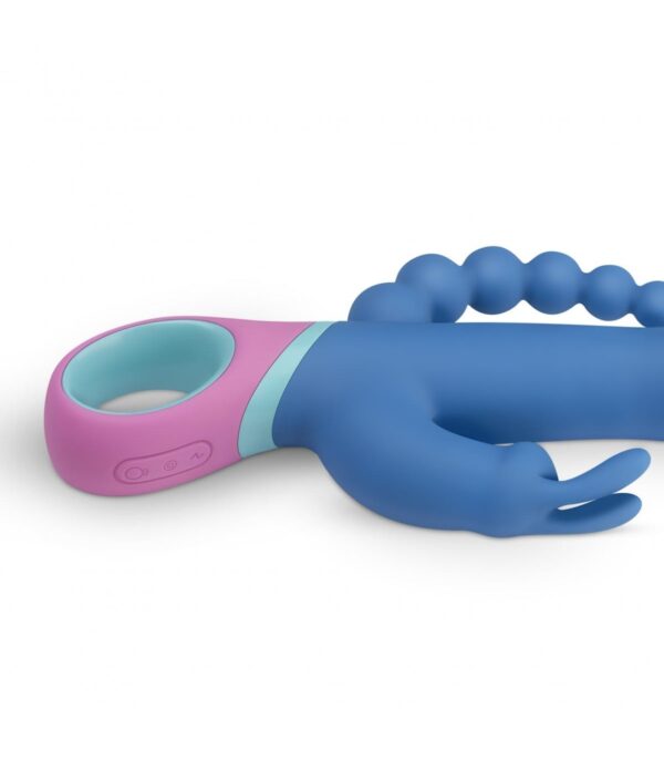 Vibrador Rotador Vice Triple Estimulación Recargable - Imagen 7