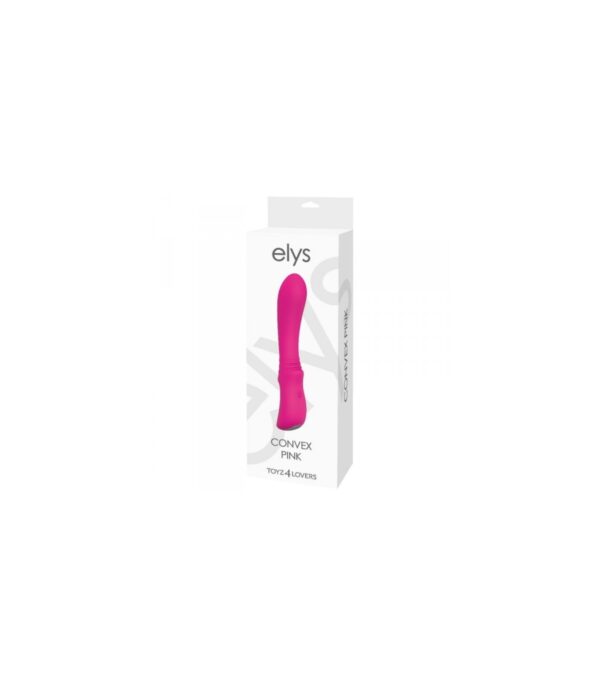 Vibrador Silicona Elys Convex Recargable Rosa - Imagen 4