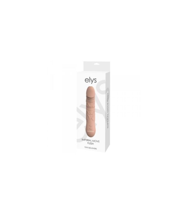 Vibrador Silicona Elys Imperial Move Recargable Flesh