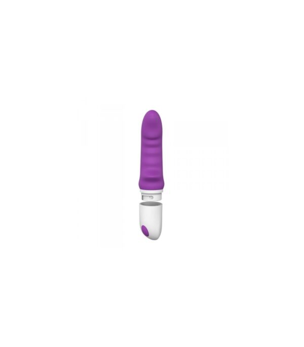 Vibrador Silicona Elys Rhinhorn 9 Intensidades Morado - Imagen 3