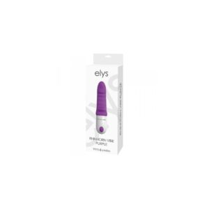 Vibrador Silicona Elys Rhinhorn 9 Intensidades Morado