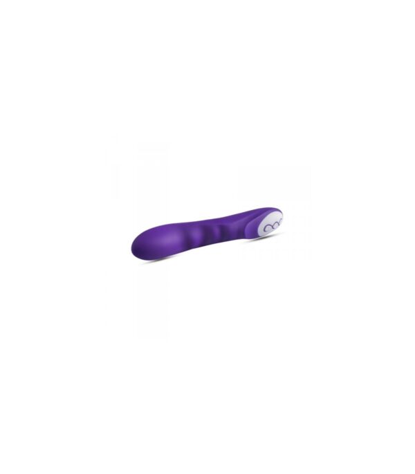Vibrador Silicona Punto G Recargable Morado