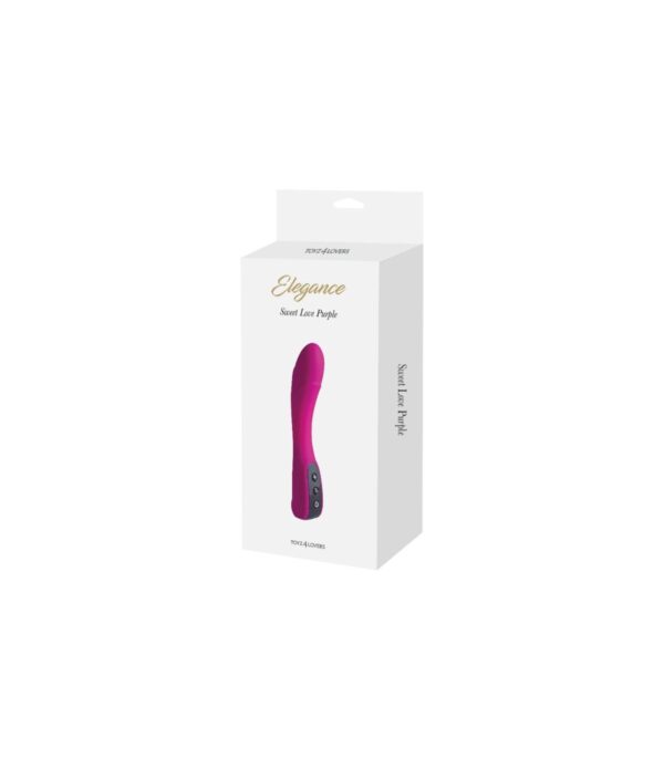 Vibrador Silicona Punto G Recargable Rojo - Imagen 4