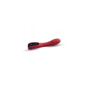 Vibrador Silicona Punto G Recargable Rojo