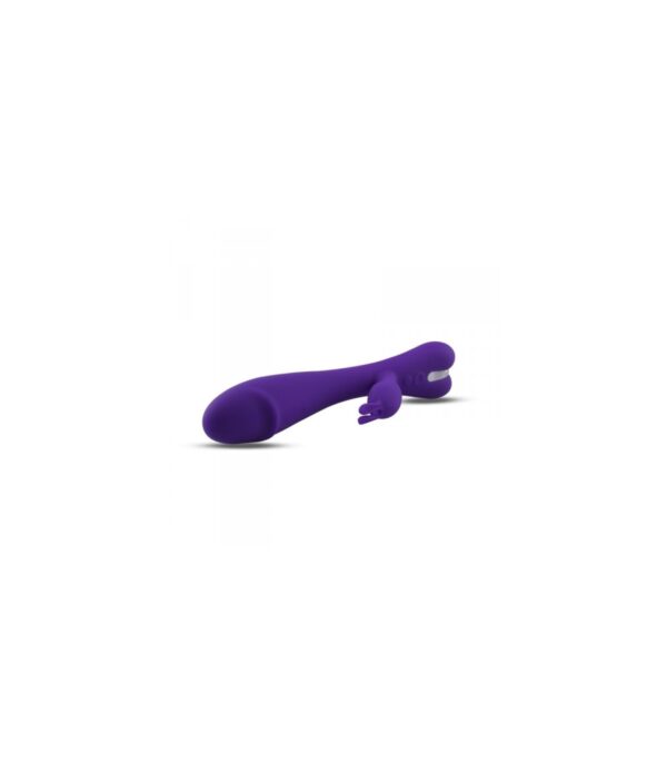 Vibrador Silicona Rabbit Recargable Morado - Imagen 3