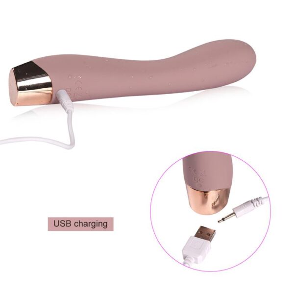 Vibrador Silicona Usb Lina 19 Cm - Imagen 8