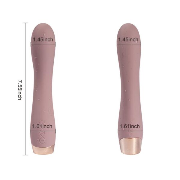 Vibrador Silicona Usb Lina 19 Cm - Imagen 9