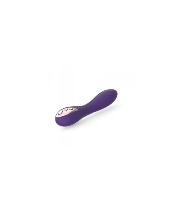 Vibrador Silicona Whale Punto G Recargable Morado - Imagen 2