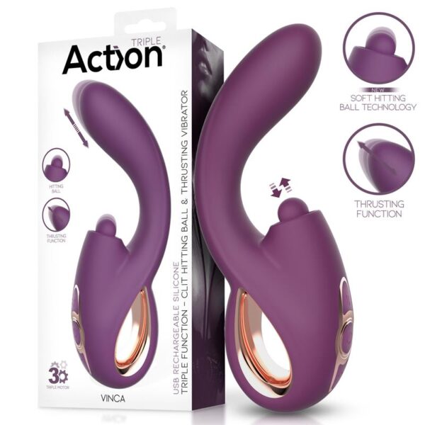 Vinca Soft Hitting Ball Con Movimiento Thrusting Y Vibración