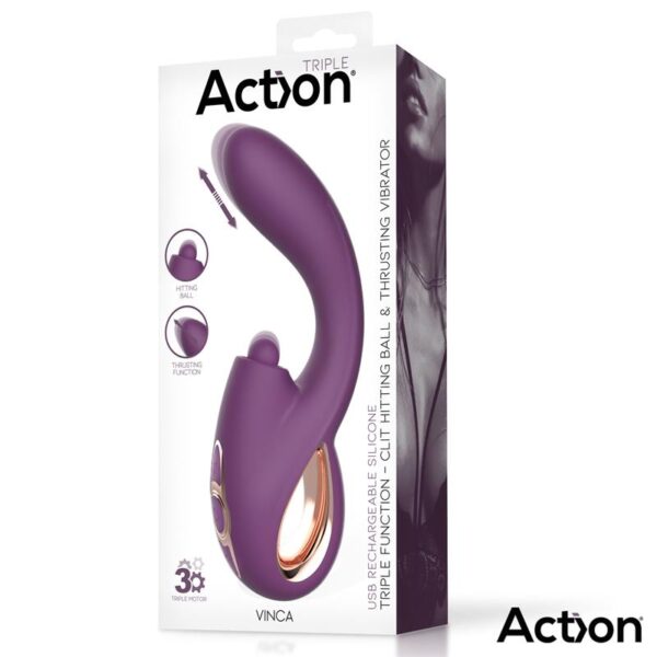 Vinca Soft Hitting Ball Con Movimiento Thrusting Y Vibración - Imagen 5