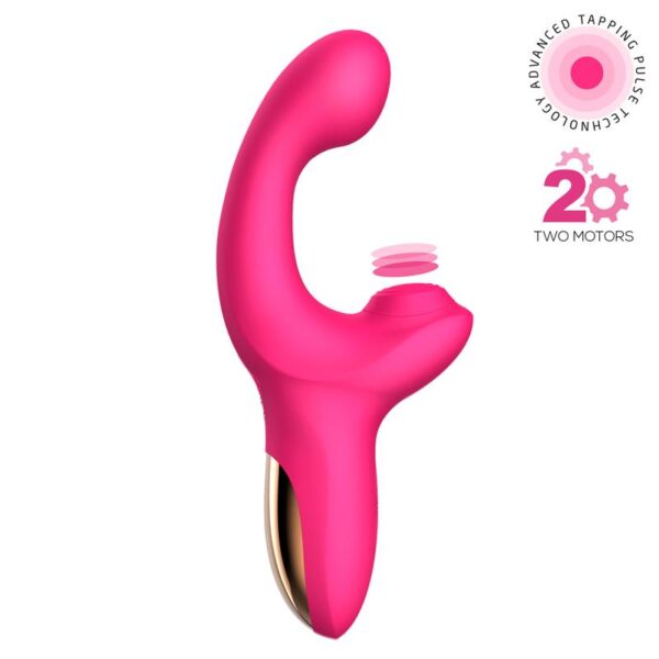 Volse Vibrador Triple Función Con Finger Y Pulsación Tapping - Imagen 2