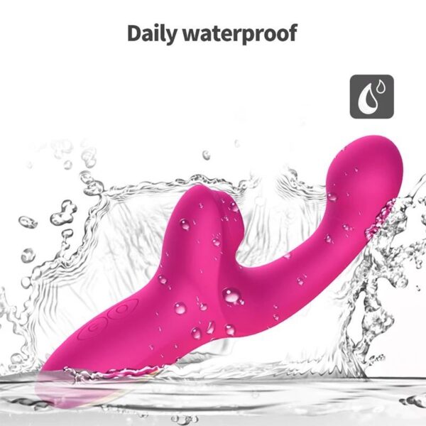 Volse Vibrador Triple Función Con Finger Y Pulsación Tapping - Imagen 11