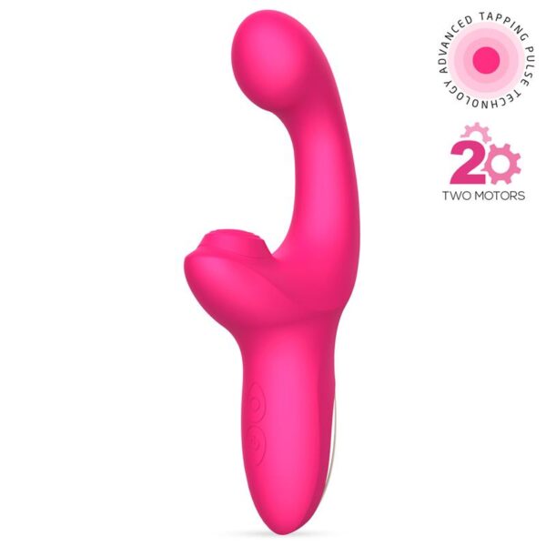 Volse Vibrador Triple Función Con Finger Y Pulsación Tapping - Imagen 8