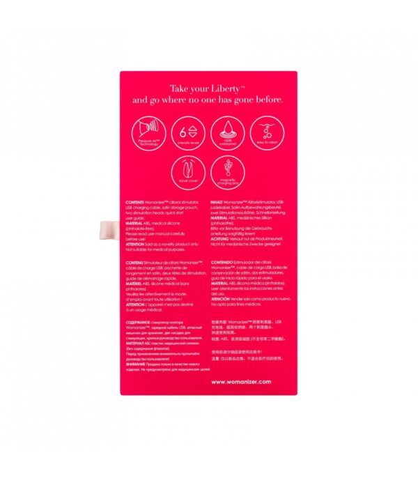 Womanizer Liberty Pink Rose - Imagen 7