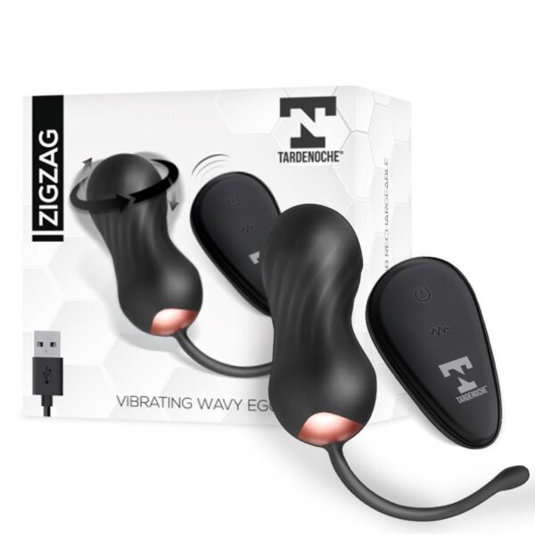 Zigzag Huevo Zigzageante Y Vibrador Con Control Remoto