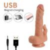 Julian Dildo con 20 Modos de Vibración y Estimlador de Clítoris - Imagen 4