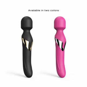 PINK DUAL ORGASMS VIBRATOR MASSAGER