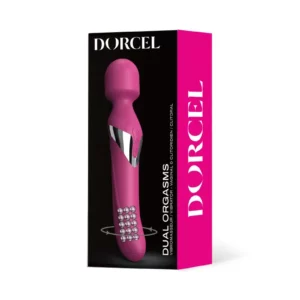 PINK DUAL ORGASMS VIBRATOR MASSAGER