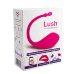 LOVENSE - LUSH WEARABLE BULLET VIBRATOR MAGENTA