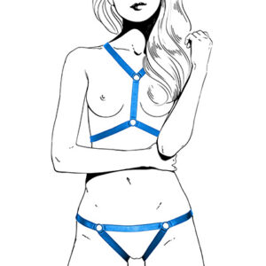 Blue Love Straps