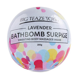 Bath Bomb Surprise W/ Vibrating Bullet Lavender
