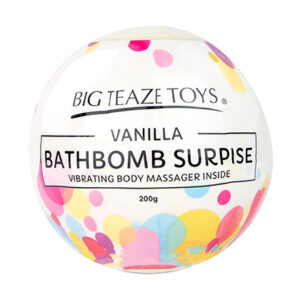 Bath Bomb Surprise W/ Vibrating Bullet Vanilla
