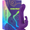 Whirl-Pulse Rotating Rabbit Vibrator & Remote Control Purple - Imagen 4