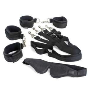 7 Piece Fantasy Restraint Kit – Black